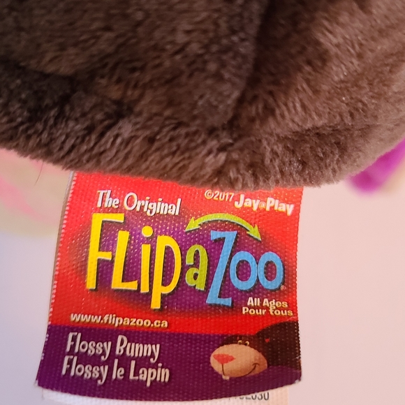 Flip a Zoo Horse to Bunny 16-20in by Jay at Play Transforming Plush 2 in 1 Plush - Picture 10 of 10